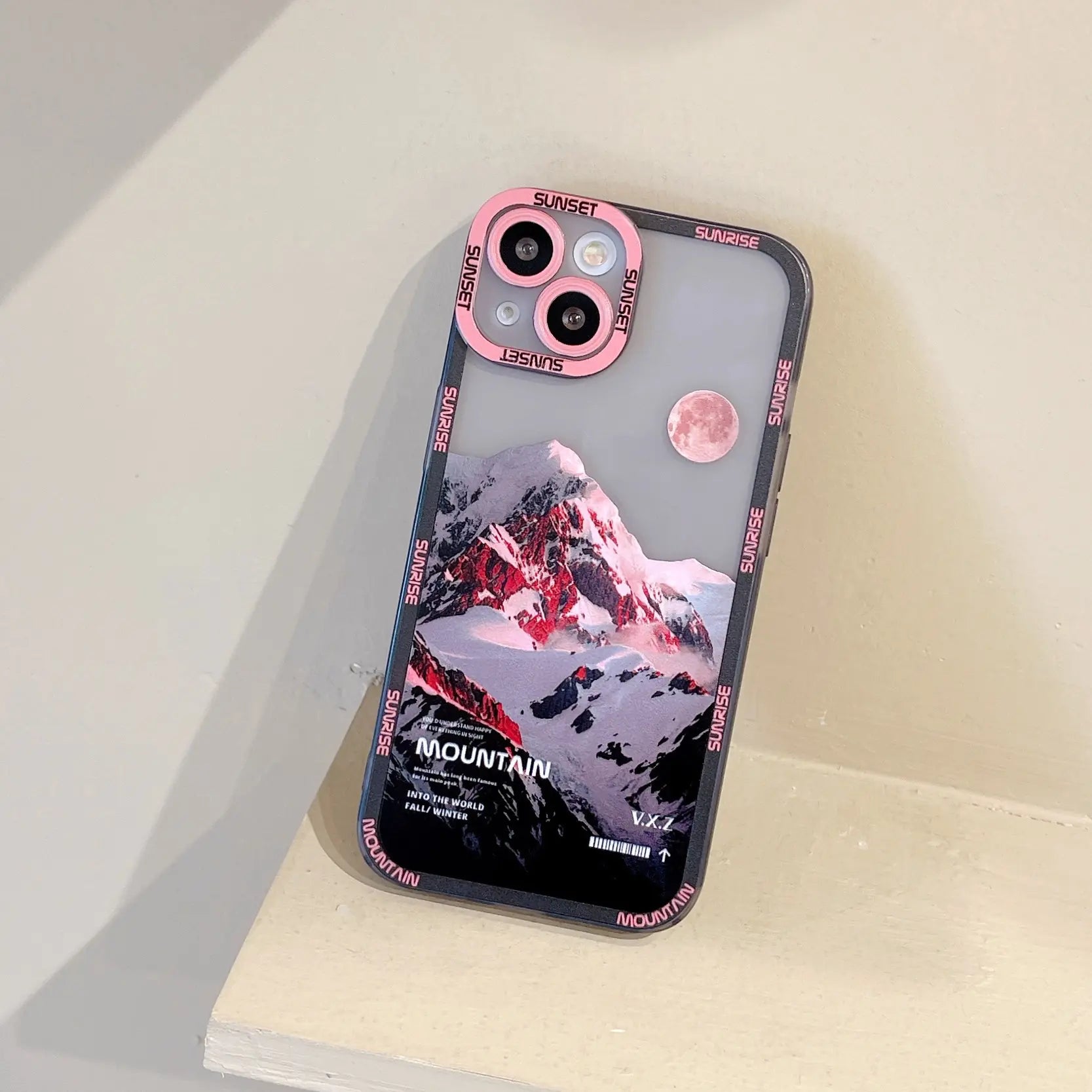Alpine Frost Silicone Mobile Case